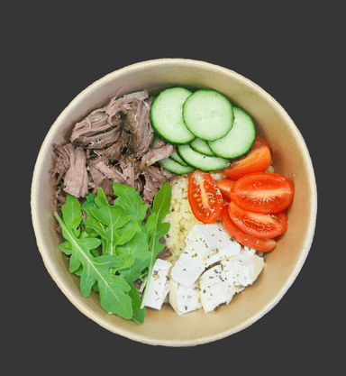 З яловичиною та в'яленими томатами